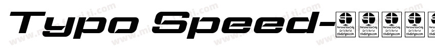 Typo Speed字体转换